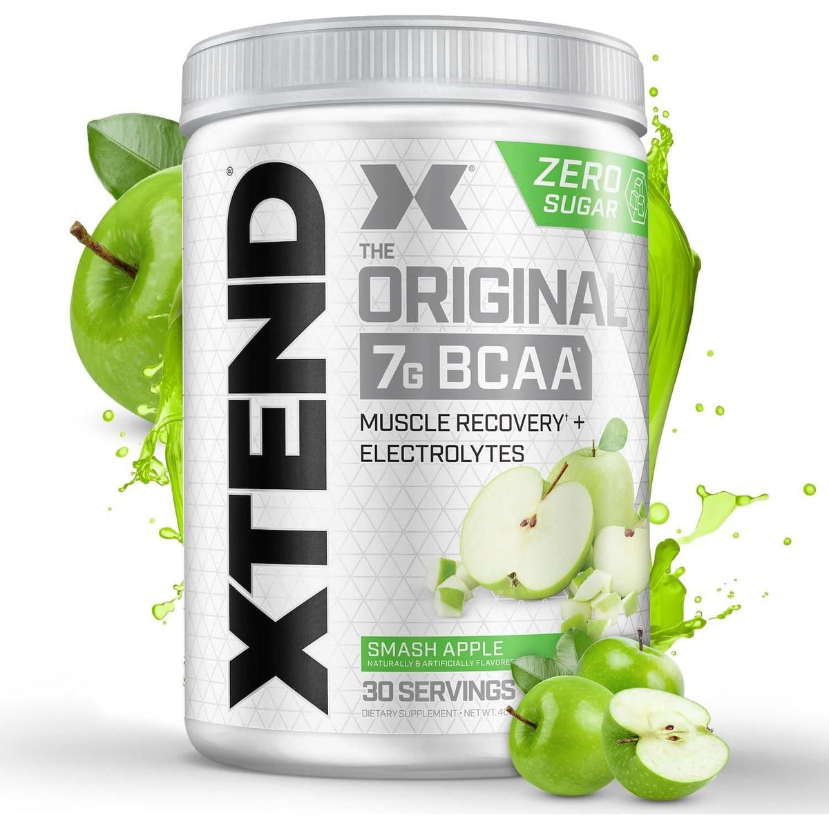 Xtend XTEND Original BCAA Powder 7g BCAA And 2.5g L-Glutamine, Sugar Free Post Workout Muscle Recovery Drink With Amino Acids For Men And Women, 30 Servings