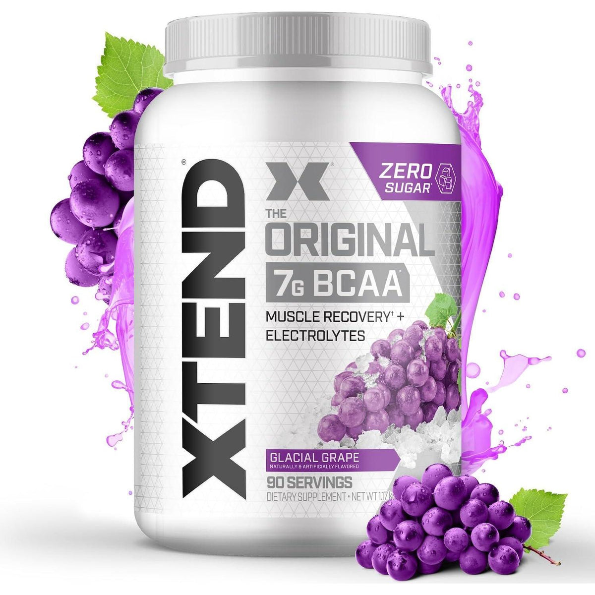 Xtend XTEND Original BCAA Powder 7g BCAA And 2.5g L-Glutamine, Sugar Free Post Workout Muscle Recovery Drink With Amino Acids For Men And Women, 30 Servings