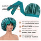 YANIBEST YANIBEST Silk Bonnet For Sleeping Women Satin Bonnet Double Layer Satin Lined Hair Bonnet With Tie Band Curly Hair