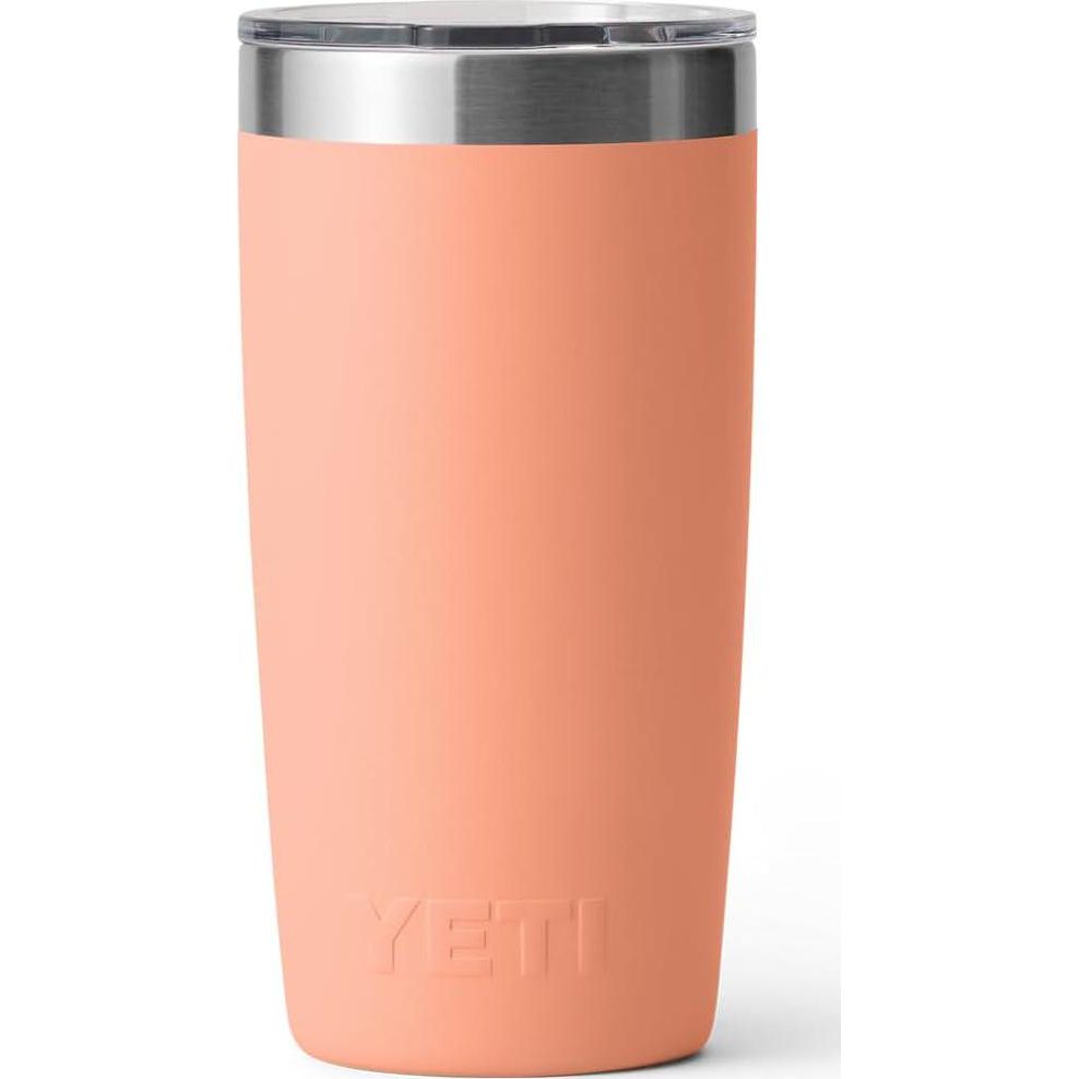 YETI Rambler 10 Oz Tumbler, Stainless Steel, Vacuum Insulated With MagSlider Lid, Low Country Peach,888830422342