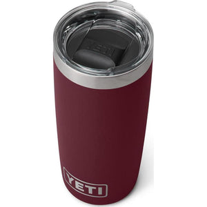 YETI Rambler 10 Oz Tumbler, Stainless Steel, Vacuum Insulated With MagSlider Lid, Wild Vine Red,888830340738
