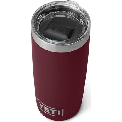 YETI Rambler 10 Oz Tumbler, Stainless Steel, Vacuum Insulated With MagSlider Lid, Wild Vine Red,888830340738