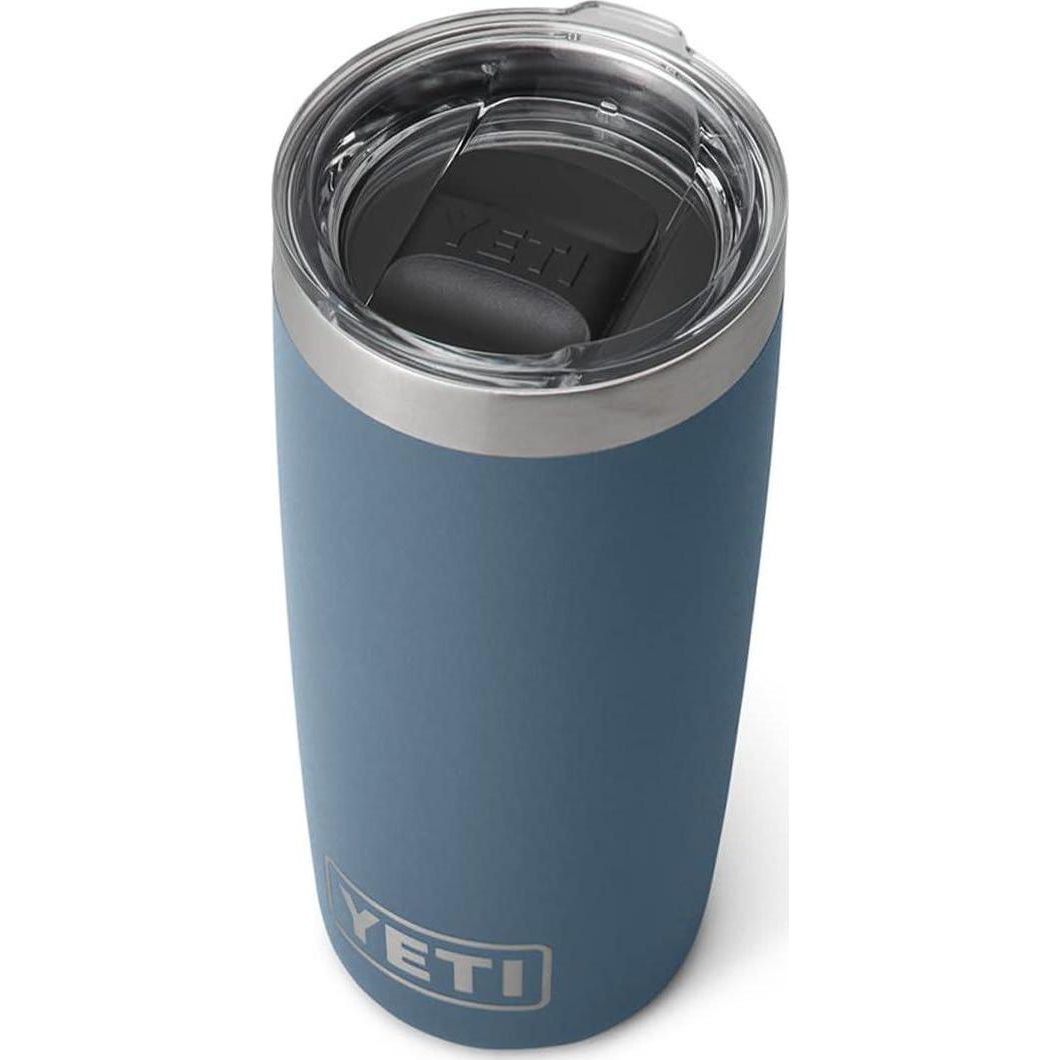 YETI Rambler 10 Oz Tumbler, Stainless Steel, Vacuum Insulated With MagSlider Lid, Nordic Blue,888830211496