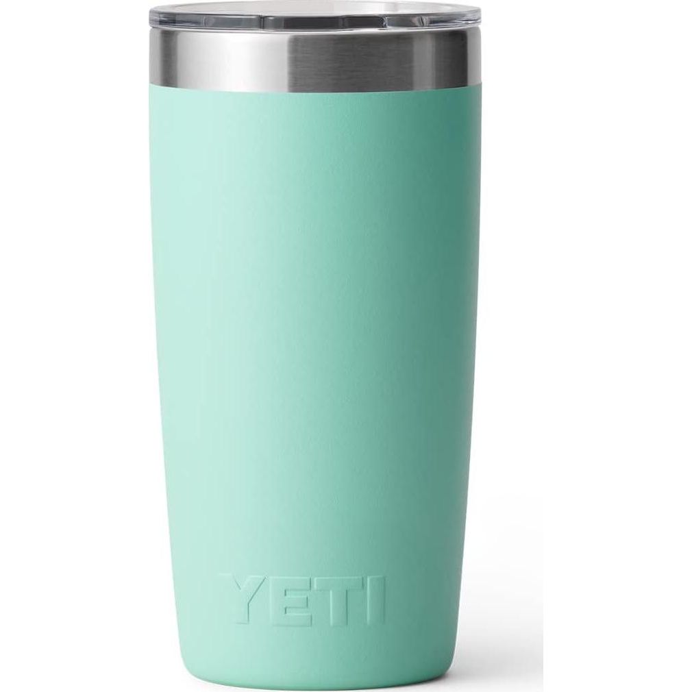 YETI Rambler 10 Oz Tumbler, Stainless Steel, Vacuum Insulated With MagSlider Lid, Seafoam,888830373576