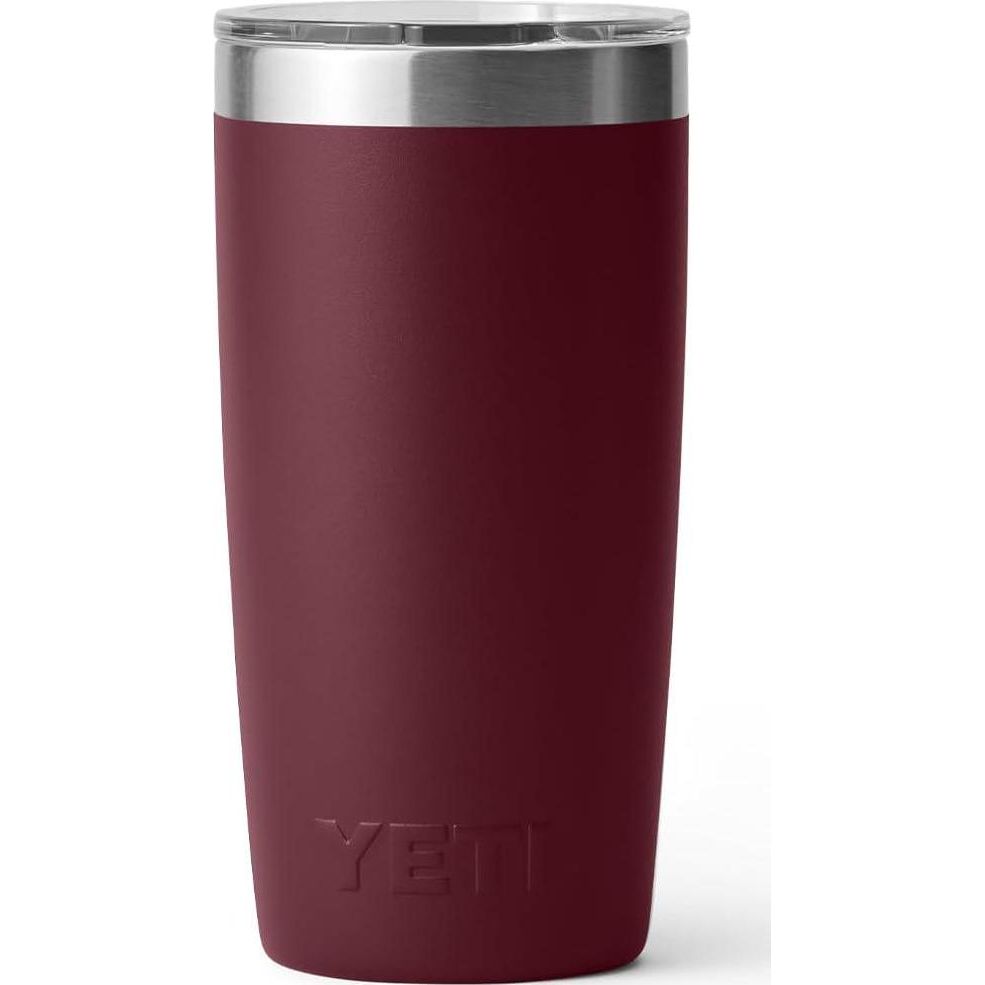 YETI Rambler 10 Oz Tumbler, Stainless Steel, Vacuum Insulated With MagSlider Lid, Wild Vine Red,888830340738
