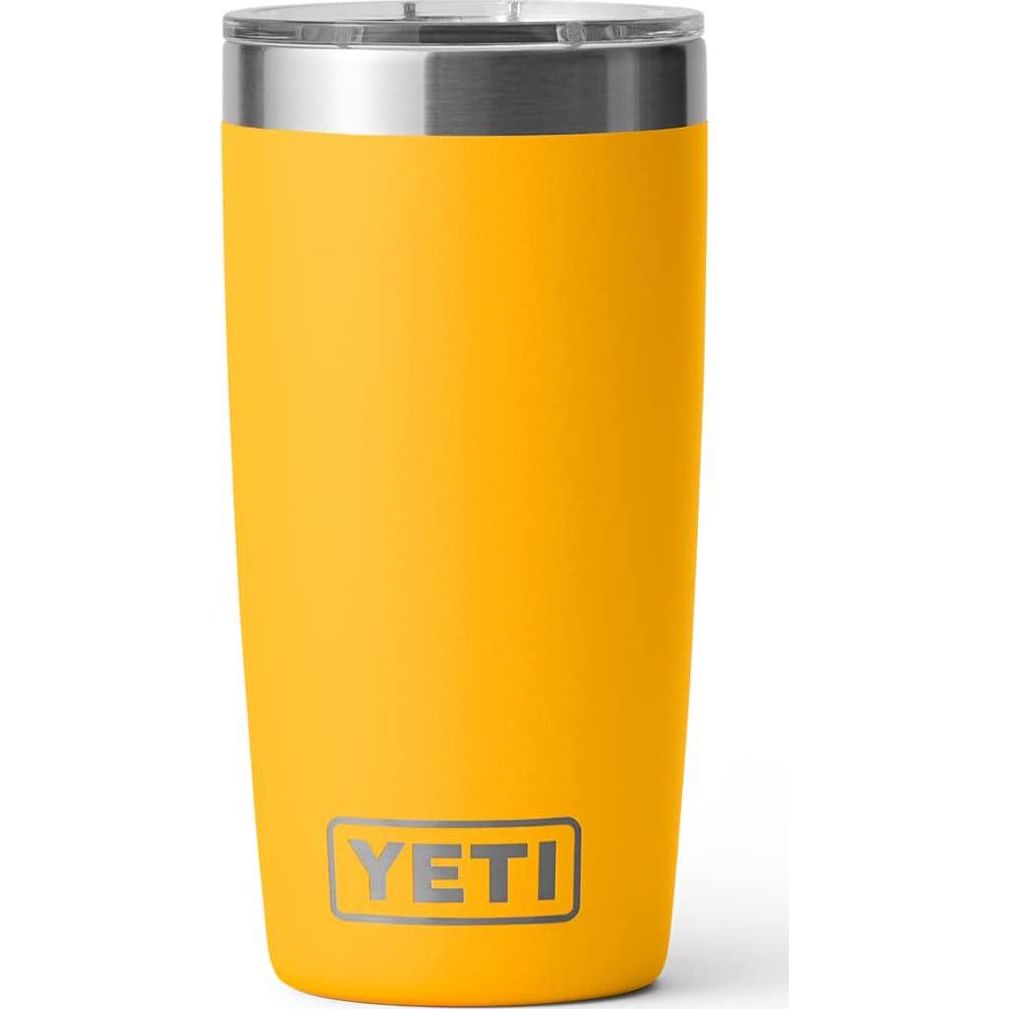 YETI Rambler 10 Oz Tumbler, Stainless Steel, Vacuum Insulated With MagSlider Lid, Alpine Yellow,888830202937