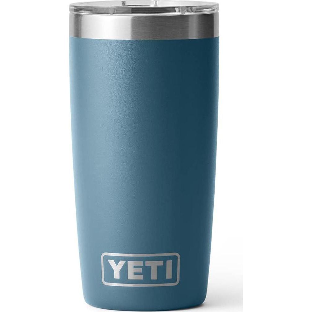 YETI Rambler 10 Oz Tumbler, Stainless Steel, Vacuum Insulated With MagSlider Lid, Nordic Blue,888830211496
