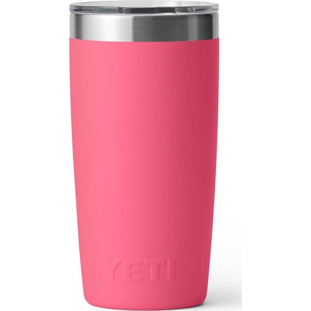 YETI Rambler 10 Oz Tumbler, Stainless Steel, Vacuum Insulated With MagSlider Lid, Tropical Pink,888830338339