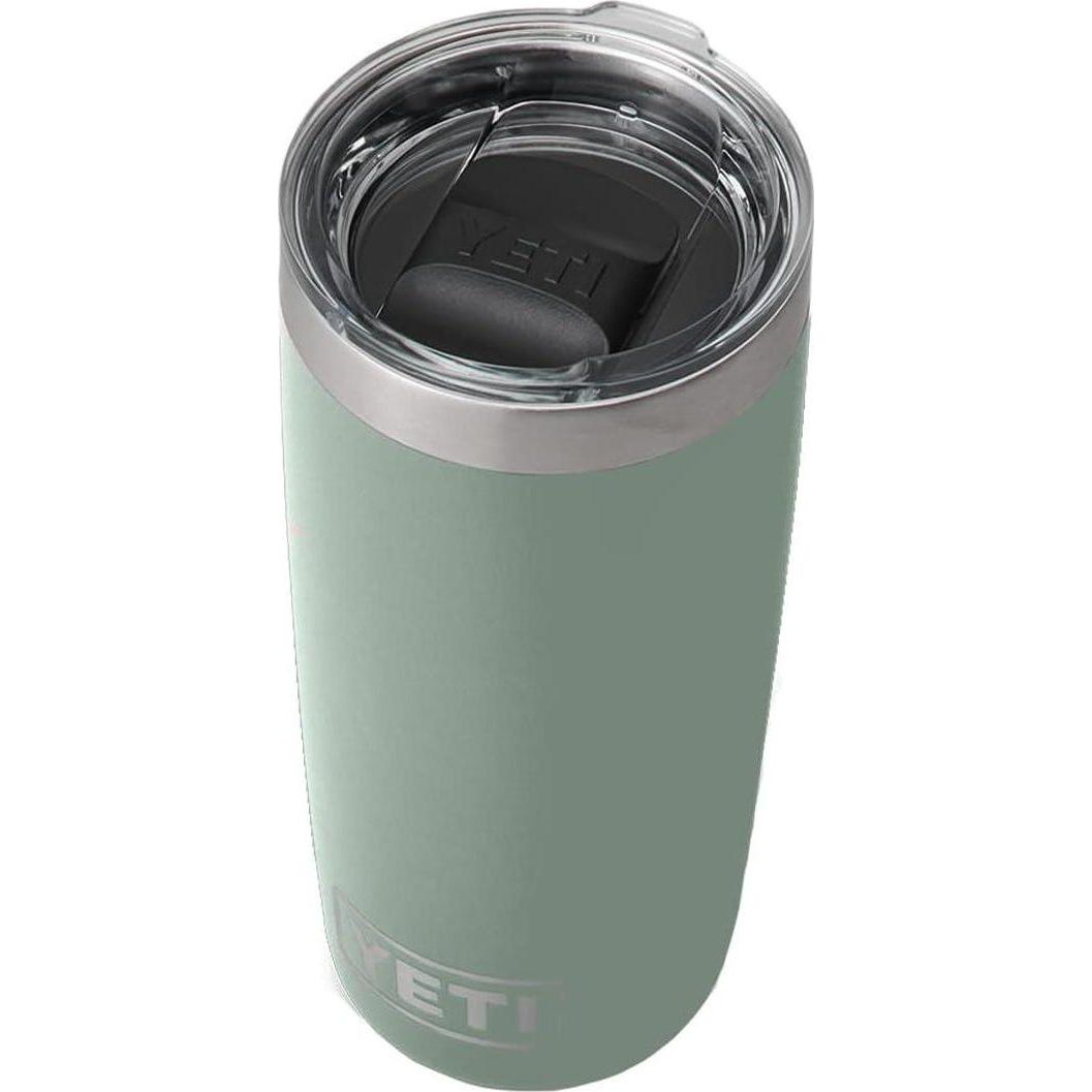YETI Rambler 10 Oz Tumbler, Stainless Steel, Vacuum Insulated With MagSlider Lid, Sagebrush Green,888830074114