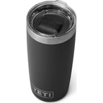YETI Rambler 10 Oz Tumbler, Stainless Steel, Vacuum Insulated With MagSlider Lid, Black,888830373682