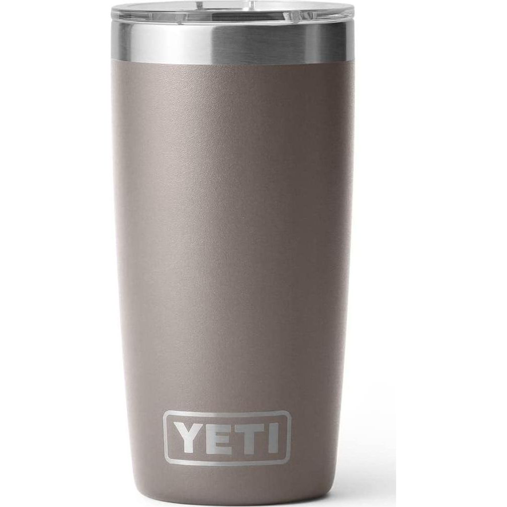 YETI Rambler 10 Oz Tumbler, Stainless Steel, Vacuum Insulated With MagSlider Lid, Sharptail Taupe,888830130278