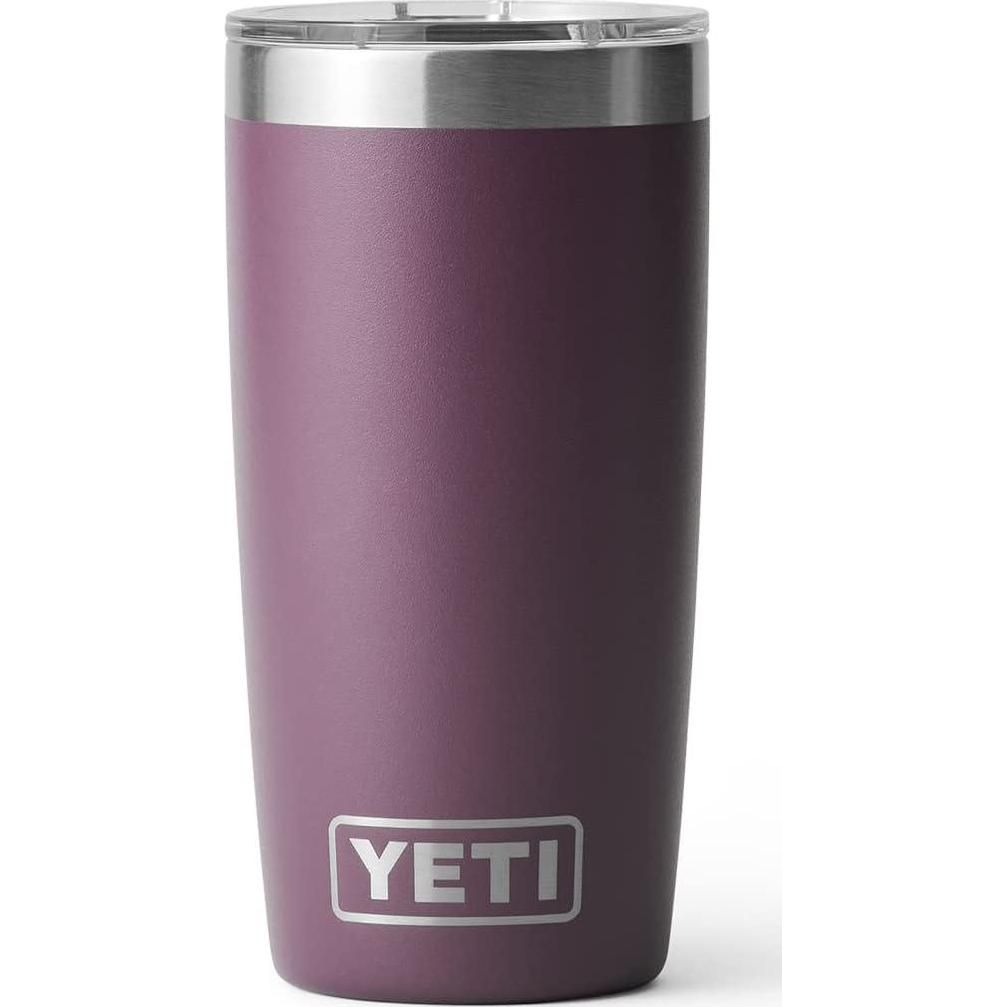 YETI Rambler 10 Oz Tumbler, Stainless Steel, Vacuum Insulated With MagSlider Lid, Nordic Purple,888830211250