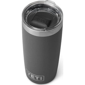 YETI Rambler 10 Oz Tumbler, Stainless Steel, Vacuum Insulated With MagSlider Lid, Charcoal,888830211700