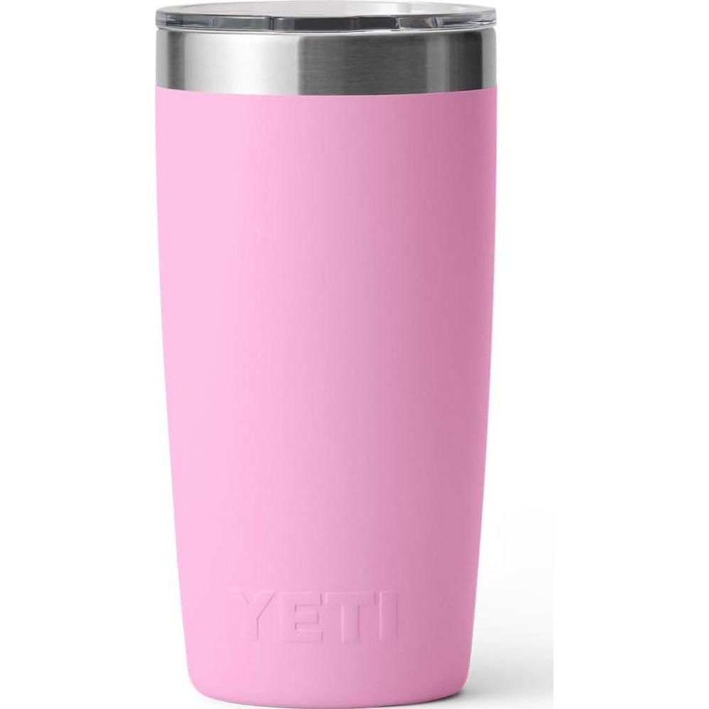 YETI Rambler 10 Oz Tumbler, Stainless Steel, Vacuum Insulated With MagSlider Lid, Power Pink,888830259498