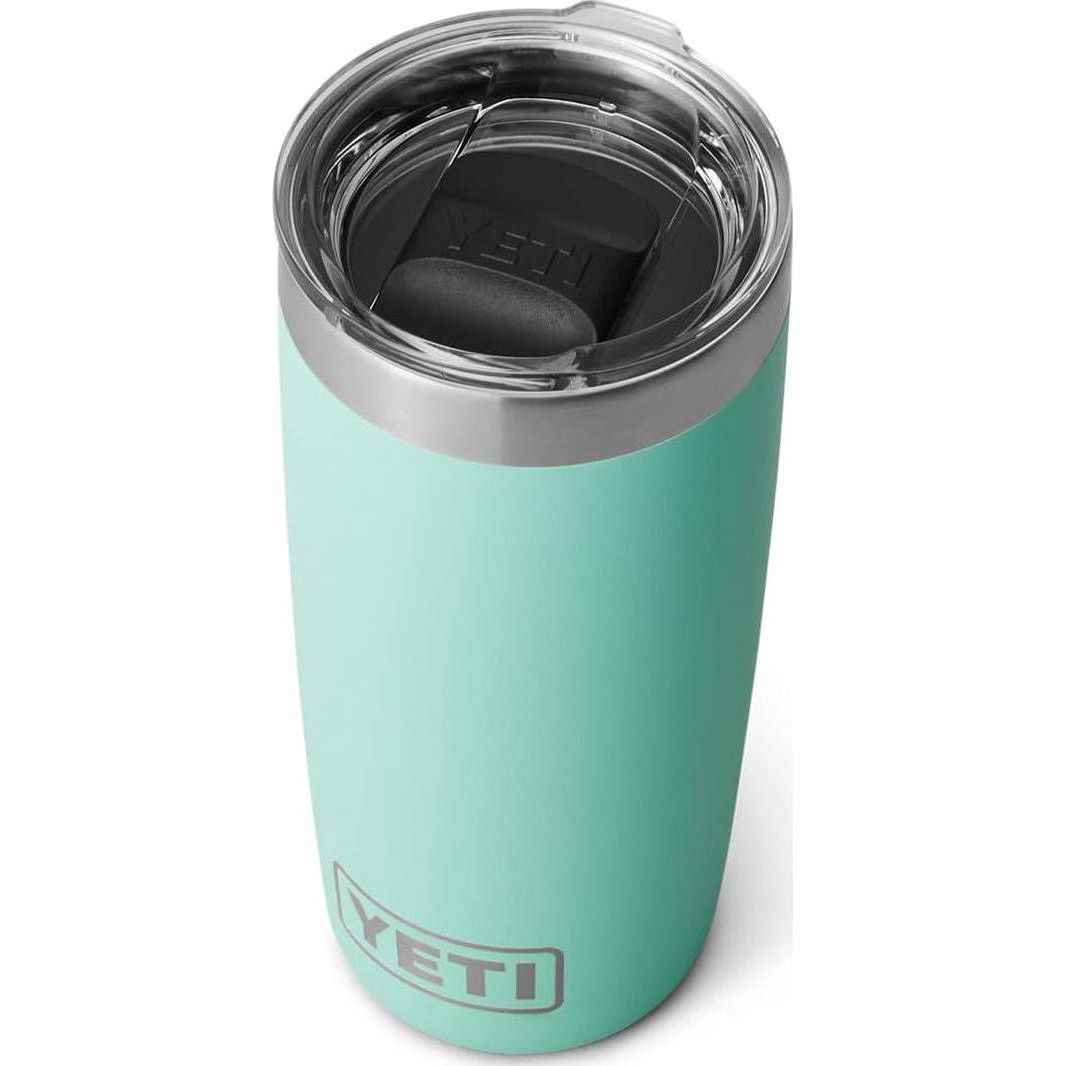 YETI Rambler 10 Oz Tumbler, Stainless Steel, Vacuum Insulated With MagSlider Lid, Seafoam,888830373576