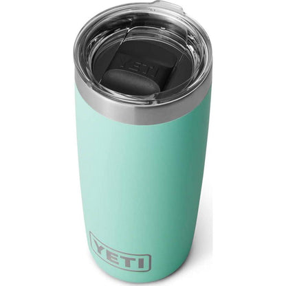 YETI Rambler 10 Oz Tumbler, Stainless Steel, Vacuum Insulated With MagSlider Lid, Seafoam,888830373576