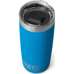 YETI Rambler 10 Oz Tumbler, Stainless Steel, Vacuum Insulated With MagSlider Lid, Big Wave Blue,888830324691