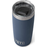 YETI Rambler 10 Oz Tumbler, Stainless Steel, Vacuum Insulated With MagSlider Lid, Navy,888830373699
