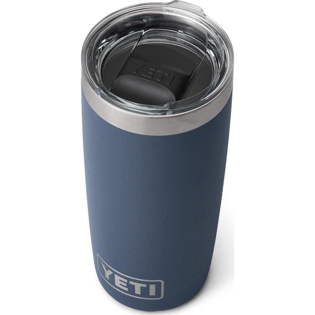 YETI Rambler 10 Oz Tumbler, Stainless Steel, Vacuum Insulated With MagSlider Lid, Navy,888830373699