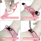 YIMEIS Pink X-Small Dog Harness and Leash Set Soft Mesh Reflective Adjustable Vest for Puppies Cats