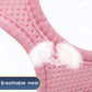 YIMEIS Pink X-Small Dog Harness and Leash Set Soft Mesh Reflective Adjustable Vest for Puppies Cats