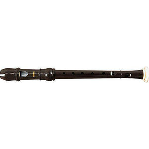 Yamaha YRN-302B Sopranino Recorder, Key of F, Baroque Fingering, Black, Ideal for Beginners & Musicians
