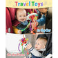 Yetonamr Baby Montessori Sensory Pull Toy Silicone Teether for Ages 6–18 Months