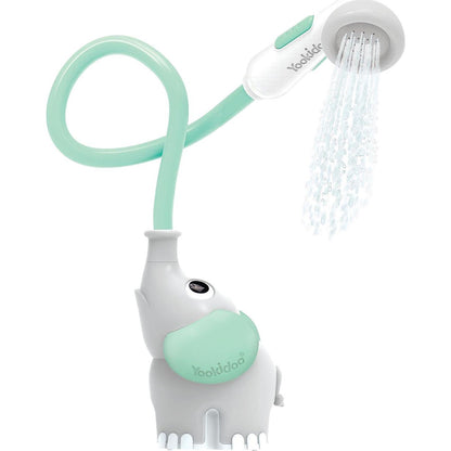 Yookidoo Elephant Baby Bath Shower Head with Trunk Rinser for Tub and Sink Water Fun