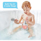 Yookidoo Baby Elephant Bath Toy Shower Head Rinser for Tub or Sink Pink