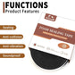 Yotache Foam Strips Adhesive 2 Rolls 1 Inch Wide X 1/8 Inch Thick, Neoprene Weather Stripping High Density Foam Tape Seal For Doors And Windows Insulation, Total 33 Feet Long (2 X 16.5 Ft Each),653846684332