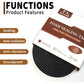 Yotache Foam Strips With Adhesive 2 Rolls Total 26 Feet Long 1/2 Inch Wide X 1/4 Inch Thick, Neoprene Weather Stripping High Density Foam Tape For Doors And Windows Insulation, 2 X 13 Ft Each,653846634504