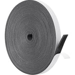 Yotache High Density Foam Tape Neoprene Weather Stripping 1/16 Inch Thick X (.50) 1/2 Inch Wide For Door Insulation, Soundproofing, Rattle, Total 33 Feet Long,653846952776