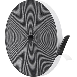 Yotache High Density Foam Tape Neoprene Weather Stripping 1/16 Inch Thick X (.50) 1/2 Inch Wide For Door Insulation, Soundproofing, Rattle, Total 33 Feet Long,653846952776
