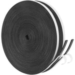 Yotache Thin Weather Stripping 2 Strips Total 65 Feet Long 1/16 Inch Thick X (.25) 1/4 Inch Wide, 1.5mm Foam Gasket Seal Tape For Window, Sliding Door Jamb, Speaker, Dashboard, 2 X 33 Ft Each,653846952769