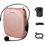 ZOWEETEK Voice Amplifier For Teachers, Original Personal Voice Amplifier, Work Of 12 Hrs, Portable Speaker For Classroom, Meeting, Speech, Tour Guide, Support MP3 Format Audio,
