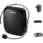 ZOWEETEK ZW-Z258 Portable Rechargeable Mini Voice Amplifier For Teachers With Waistband, Portable Speakers Supports MP3 Format Audio For Speech, Class, Training,Tour Guide, Power Amplifiers,