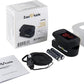 Zacurate Zacurate Pro Series 500DL Fingertip Pulse Oximeter Blood Oxygen Saturation Monitor With Silicone Cover, Batteries And Lanyard (Royal Black)