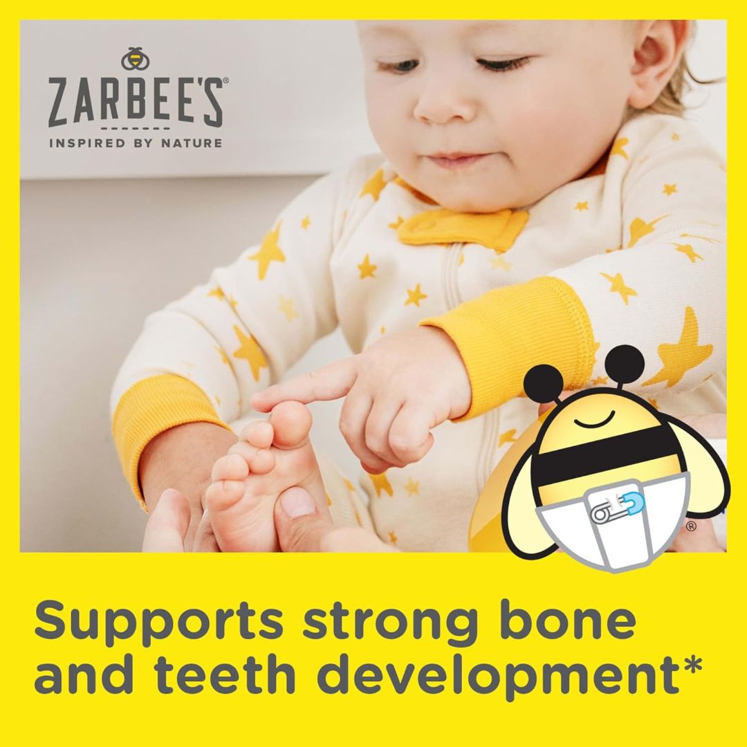 Zarbee's Baby Vitamin D Mullti-Vitamin Drops For 0+ Months 14ml,858438005315