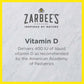 Zarbee's Baby Vitamin D Mullti-Vitamin Drops For 0+ Months 14ml,858438005315