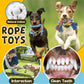 Zeaxuie Puppy Chew Toys 9 Pack for Teething Small Dogs Squeaky Balls and Rope Toys Set