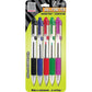 Zebra Pen Z-Grip Ballpoint Retractable Pen, 1.0mm, Assorted, 5-Pack,