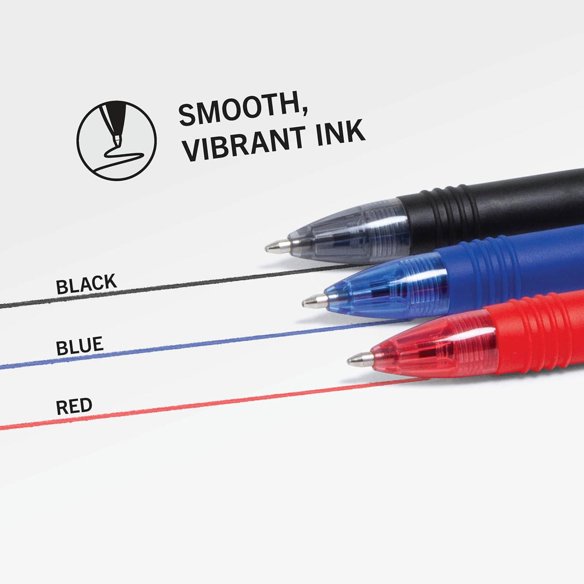 Zebra Pen Z-Grip Retractable Ballpoint Pen, Medium Point, 1.0mm, Assorted Business Colors, 24 Pack (Packaging May Vary),