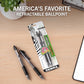 Zebra Pen Z-Grip Retractable Ballpoint Pen, Medium Point, 1.0mm, Black Ink, 2-Count,