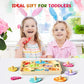 Zeoddler Wooden Dinosaur Egg Puzzle 8 Piece Set Montessori Toy for Toddlers Boys and Girls Ages 3+