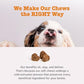 Zesty Paws Dog Probiotic Chews for Digestive Health and Immunity with DE111 Enzyme Support Pumpkin Flavor