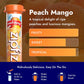 Zipfizz Daily Energy Drink Powder, Peach Mango Flavor, 20-Pack, 3-in-1 Sustained Energy, Rapid Hydration & Essential Vitamins, Sugar-Free Electrolyte Powder