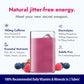 Zipfizz Daily Energy Drink Powder, Blue Raspberry, 20-Pack, Sugar-Free, Electrolyte, Vitamin B12 & Antioxidants for Rapid Hydration