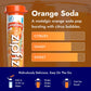 Zipfizz Daily Energy Drink Powder, Orange Soda Flavor, 20 Pack, Sugar-Free, Electrolytes & Vitamins
