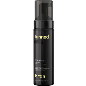 B.TAN B.tan Dark Self Tanner Mousse | Get Tanned - Best, 1 Hour Express Sunless Tanning Foam, No Fake Tan Smell, Ultra Dark Bronzing Glow, Face And Body, Vegan, Cruelty Free, 6.7 Fl Oz