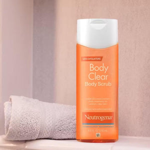 Neutrogena Body Clear Salicylic Acid Acne Treatment Body Scrub 250ml